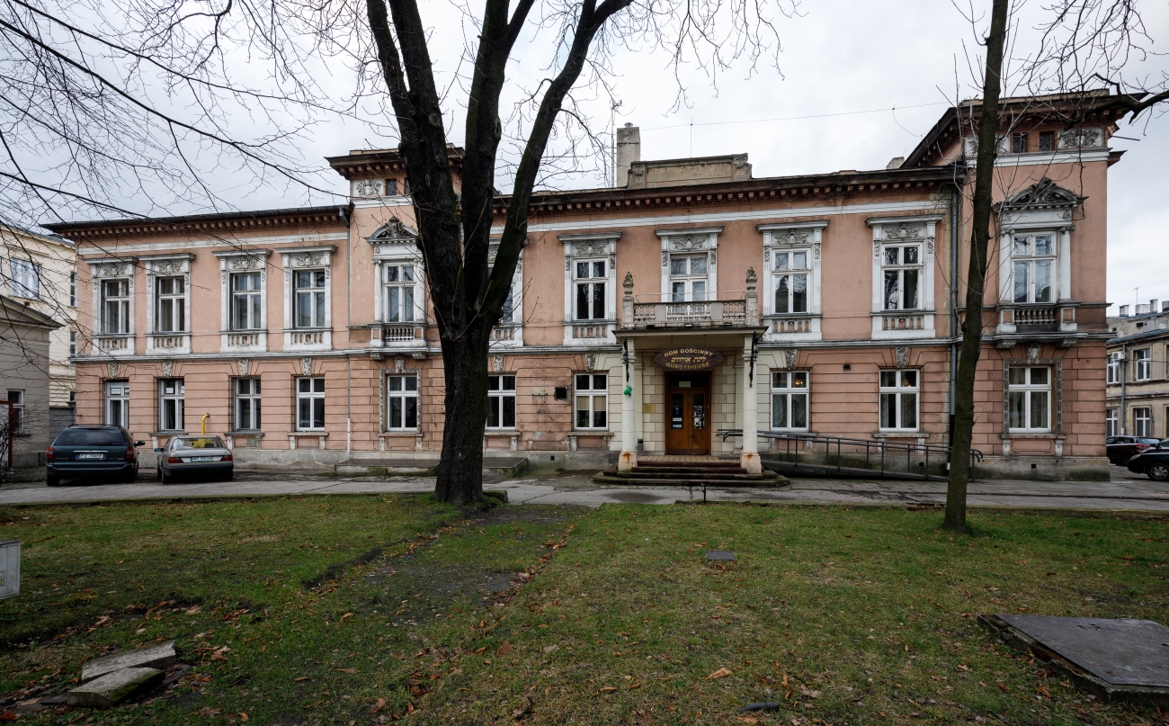 Pałac Karola Gebhardta. Siedziba Żydowskiej Gminy Wyznaniowej w Łodzi