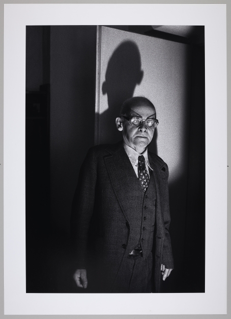 Marian Małowist na fotografii