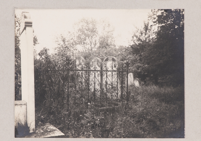 Fotografia cmentarza żydowskiego
