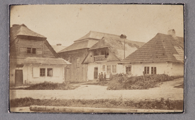 Fotografia synagogi w Ropczycach