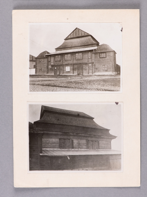 Fotografia synagogi w Grodnie