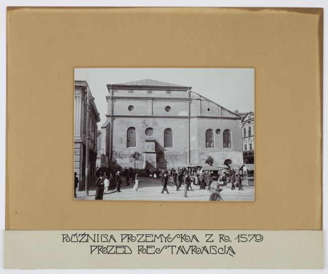 Fotografia Starej Synagogi w Przemyślu