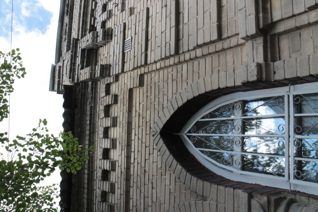 Budynek Synagogi Nauczycieli w dzielnicy Jerusalimka w Winnicy.  Stan w lipcu 2017 r.
