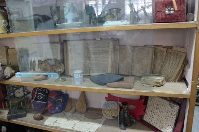 Ekspozycja w Muzeum Żydów Winnicy, 2012 r.