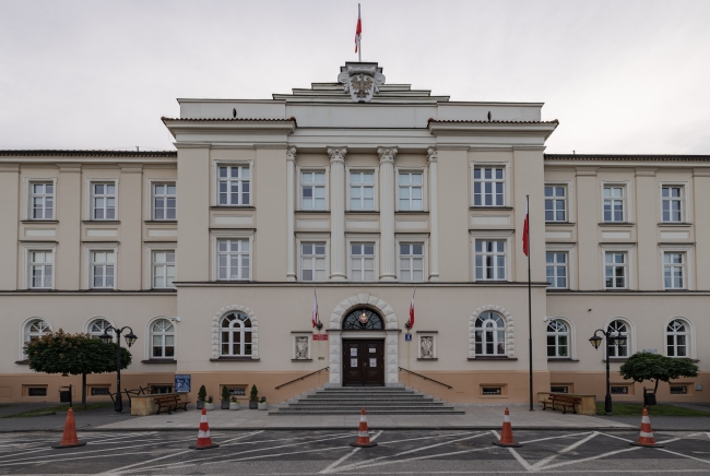 Budynek, w którym mieścił się Urząd Gubernatora Dystryktu Lubelskiego na ul. Spokojnej w Lublinie