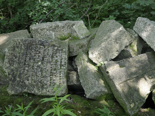 Cmentarz żydowski w Bukaczowcach (wuł. Bohdana Łepkoho)