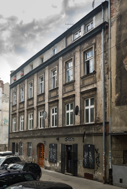 Budynek Bursy Sierot Żydowskich Stowarzyszenia Szomer Umonim w Krakowie.