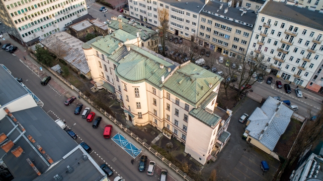 Dawny budynek szpitala Bersohnów i Baumanów